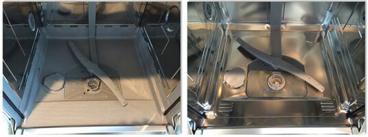 Kunststof en RVS vloer (Bron: onbekend)