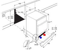 Ventilatie en inbouw bij onderbouwkoeler