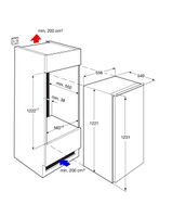 Ventilatie en inbouw bij inbouwkoeler