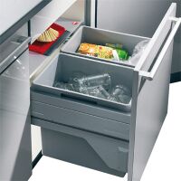 Afvalsysteem in frontdeurkasten