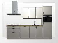 Deurgrepen horizontaal en verticaal bevestigd