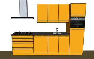 Deurgrepen uitsluitend horizontaal bevestigd