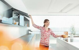 Klapdeurenbeslag voor bovenkasten