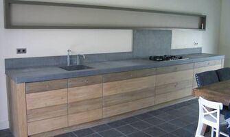 Lichtgewicht betonnen werkblad