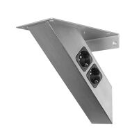 Bladsteun met stopcontact