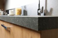 Gefrijnde randafwerking