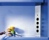 Stopcontact montage in een hoek